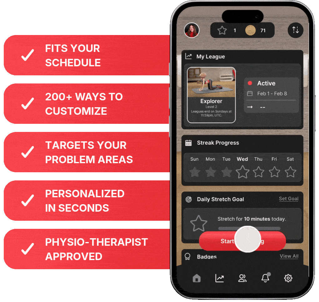 WeStretch routine customization demo